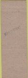 Matchbook Cover - Union Pacific Railroad