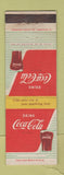 Matchbook Cover - Coca Cola Soda