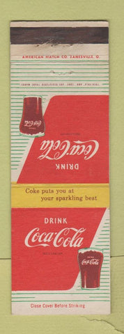 Matchbook Cover - Coca Cola Soda