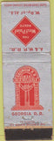 Matchbook Cover - West Point Route Railroad Georgia