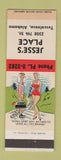 Matchbook Cover - Jesse's Place Tuscaloosa AL hillbilly