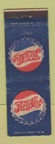 Matchbook Cover - Pepsi Cola Soda Long Island City LI NY WEAR