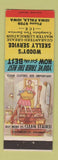 Matchbook Cover - Woody's Skelly oil gas Iowa Falls IA