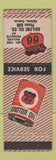 Matchbook Cover - Phillips 66 oil gas Abilene KS low phone #