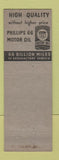 Matchbook Cover - Phillips 66 oil gas Abilene KS low phone #