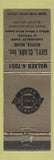 Matchbook Cover - Guy Clark Chevrolet Dexter ME Jeep Willys