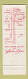 Matchbook Cover - Leopard Steak The Galleon San Francisco CA