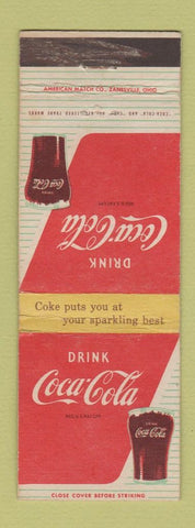Matchbook Cover - Coca Cola Soda