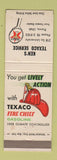 Matchbook Cover - Ken's Texaco oil gas Provo UT