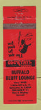 Matchbook Cover - Buffalo Bluff Lounge Satsuma FL WEAR