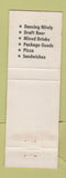 Matchbook Cover - Buffalo Bluff Lounge Satsuma FL WEAR