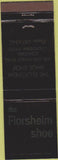 Matchbook Cover - Florsheim Shoes Concord CA