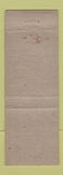Matchbook Cover - Ohio Blue Label Razor Blades