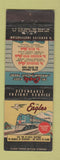 Matchbook Cover - Eagle Railroad Missouri Pacific Lines WEAR