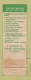 Matchbook Cover - Strike n Spare Lanes Bowling Greenbrook NJ WEAR