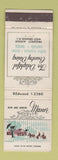 Matchbook Cover - Bow and Arrow Manor West Orange NJ