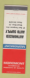 Matchbook Cover - Maremont Auto Parts Wood River IL