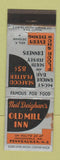 Matchbook Cover - Old Mill Inn Pennsauken NJ WEAR