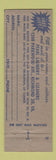 Matchbook Cover - Pearl Laundry Cleaning Richmond VA STAINED