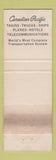 Matchbook Cover - Canadian Pacific Railroad WEAR