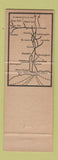 Matchbook Cover - Illinois Central Railroad