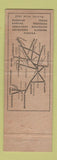 Matchbook Cover - Frisco Railroad
