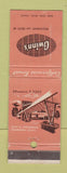 Matchbook Cover - Gwinn's Restaurant Drive In Pasadena CA