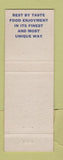 Matchbook Cover - Michael's Steaks Hoagies Philadelphia PA hillbilly