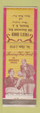 Matchbook Cover - Fred's Diner Newark NJ