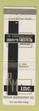 Matchbook Cover - Robson Middendorff Real Estate Cincinnati OH