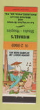 Matchbook Cover - Michael's Steaks Hoagies Philadelphia PA hillbilly