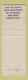 Matchbook Cover - Michael's Steaks Hoagies Philadelphia PA hillbilly