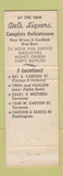 Matchbook Cover - Del's Handy Mart Liquors Torrance Dominguez CA