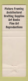 Matchbook Cover - Rex Art Supplies Miami FL