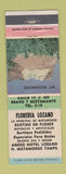 Matchbook Cover - Floreria Lozano Matamoros Mexico