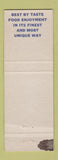 Matchbook Cover - Michael's Steaks Hoagies Philadelphia PA hillbilly