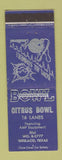Matchbook Cover - Citrus Bowl Bowling Weslaco TX AMF