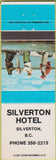 Matchbook Cover - Silverton Hotel BC