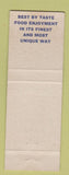 Matchbook Cover - Michael's Steaks Hoagies Philadelphia PA hillbilly
