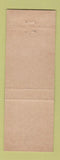 Matchbook Cover - Gulf Cafe Port Isabel TX BLUE