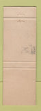 Matchbook Cover - Mack's Long Bar Restaurant Newark NJ