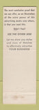 Matchbook Cover - Superior Match Kurt Kreier Sierra Blanca TX