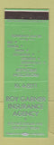 Matchbook Cover - Roy Garner Insurance Crockett TX