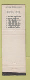 Matchbook Cover - Cities oil gas Villa Park Coal IL?
