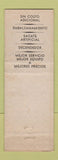 Matchbook Cover - Funeraria El Rosario Bustamante Mexico