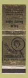Matchbook Cover - Palm Beauty Salon Brownsville TX WEAR GOLD
