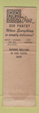 Matchbook Cover - Forum Restaurant Fort Lauderdale FL