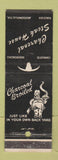 Matchbook Cover - Charcoal Steak House Charlotte Greensboro Raleigh NC