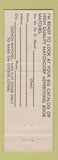 Matchbook Cover - George Bourquin Match Corp Canton OH