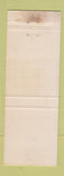 Matchbook Cover - Gulf Cafe Port Isabel TX YELLOW